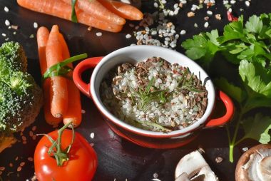 Explore a vibrant assortment of fresh vegetables and herbs perfect for healthy cooking.